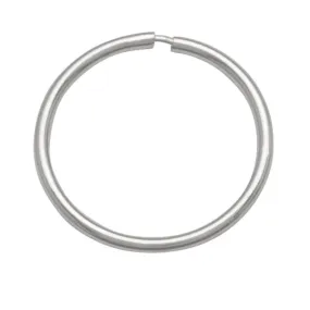 10K White Gold 1mm Tube Small Sleeper