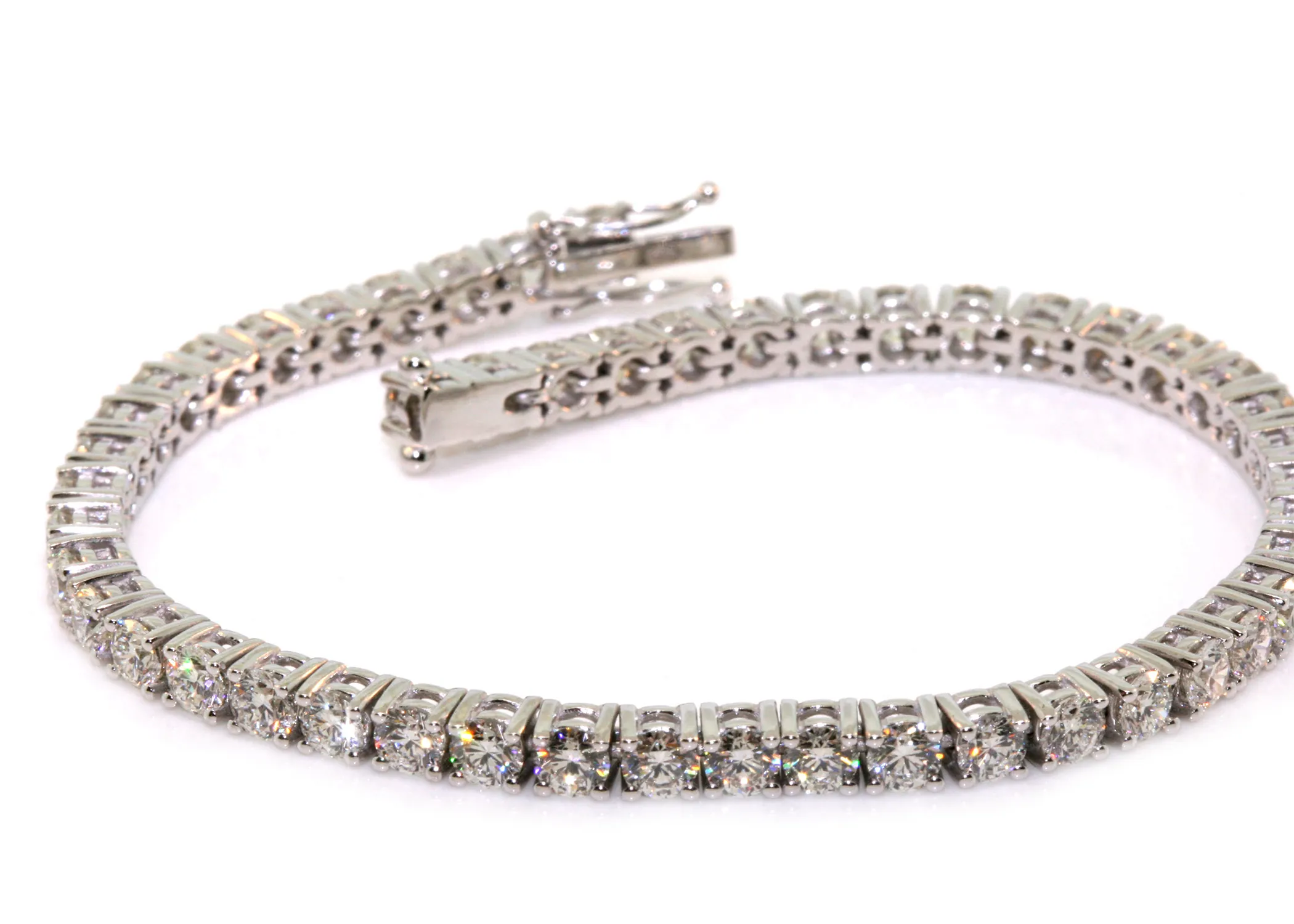 18k Diamond Tennis Bracelet