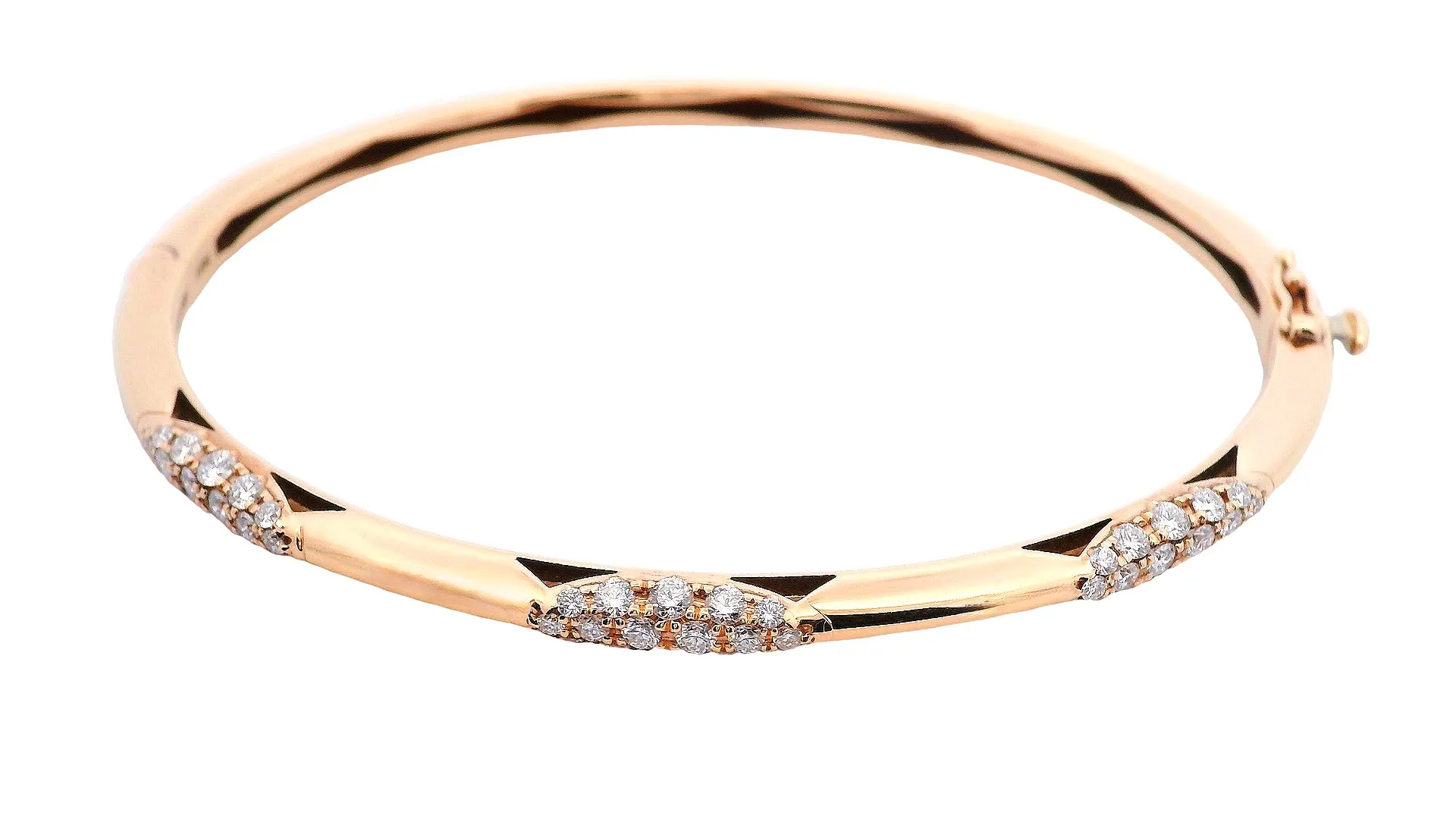 18k Tacori Diamond Bangle