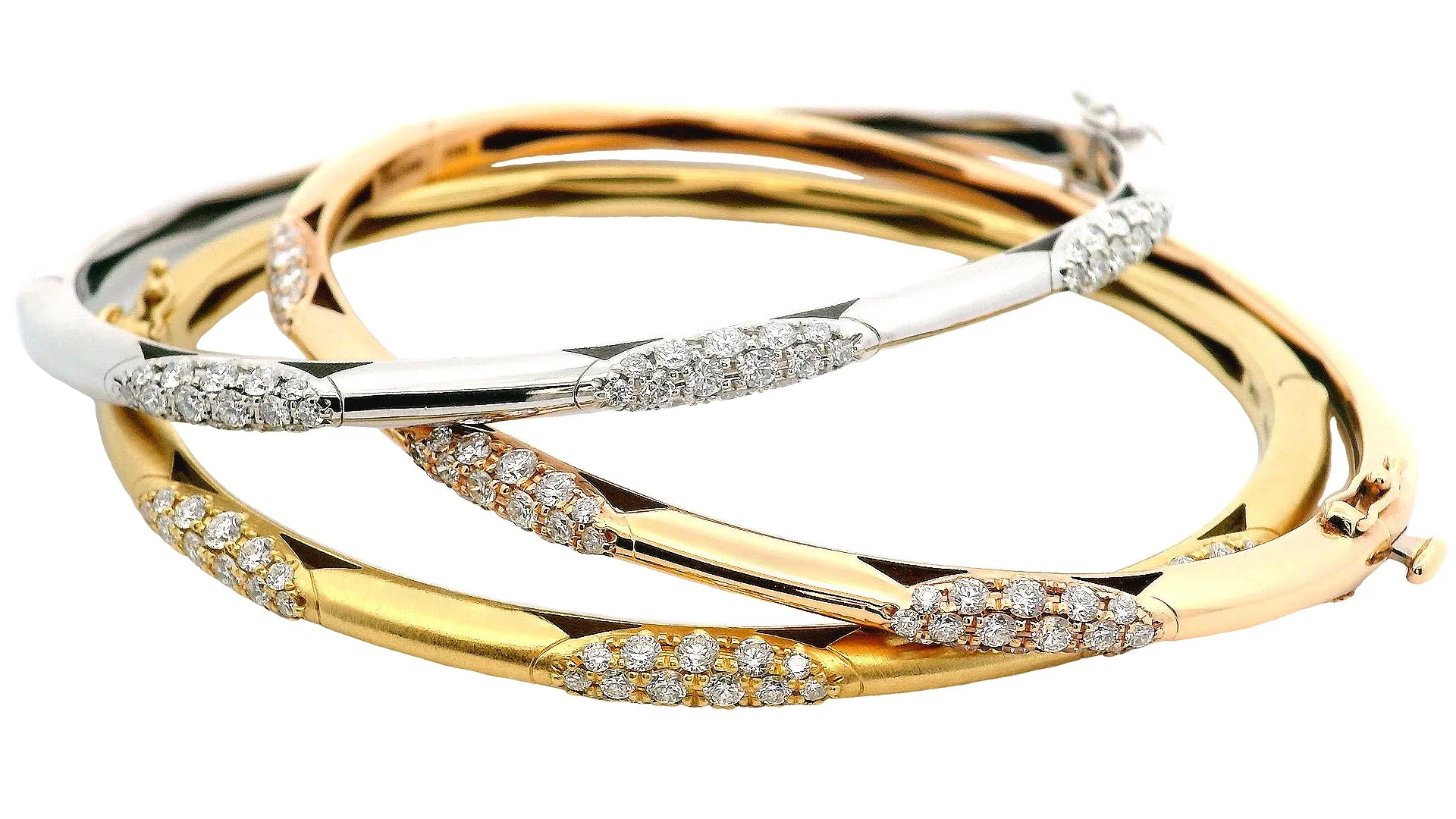 18k Tacori Diamond Bangle