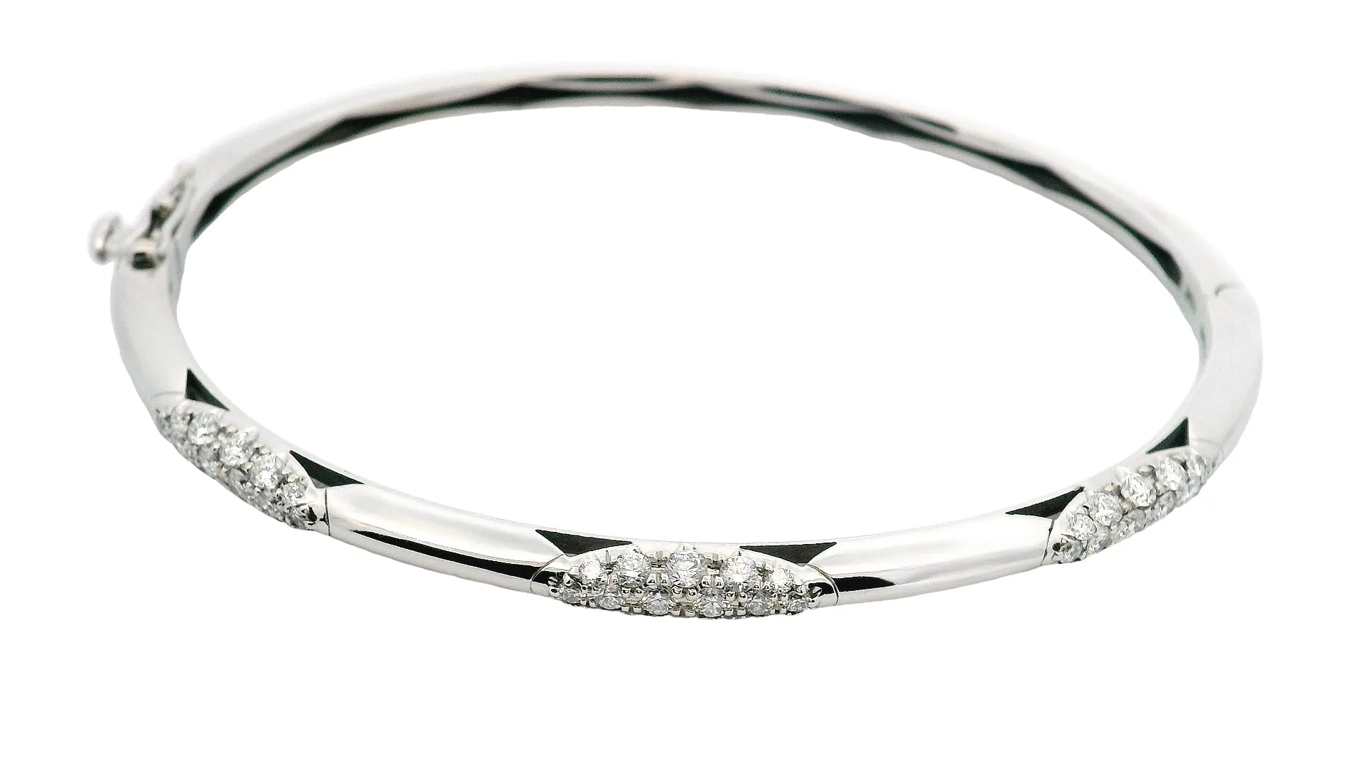18k Tacori Diamond Bangle