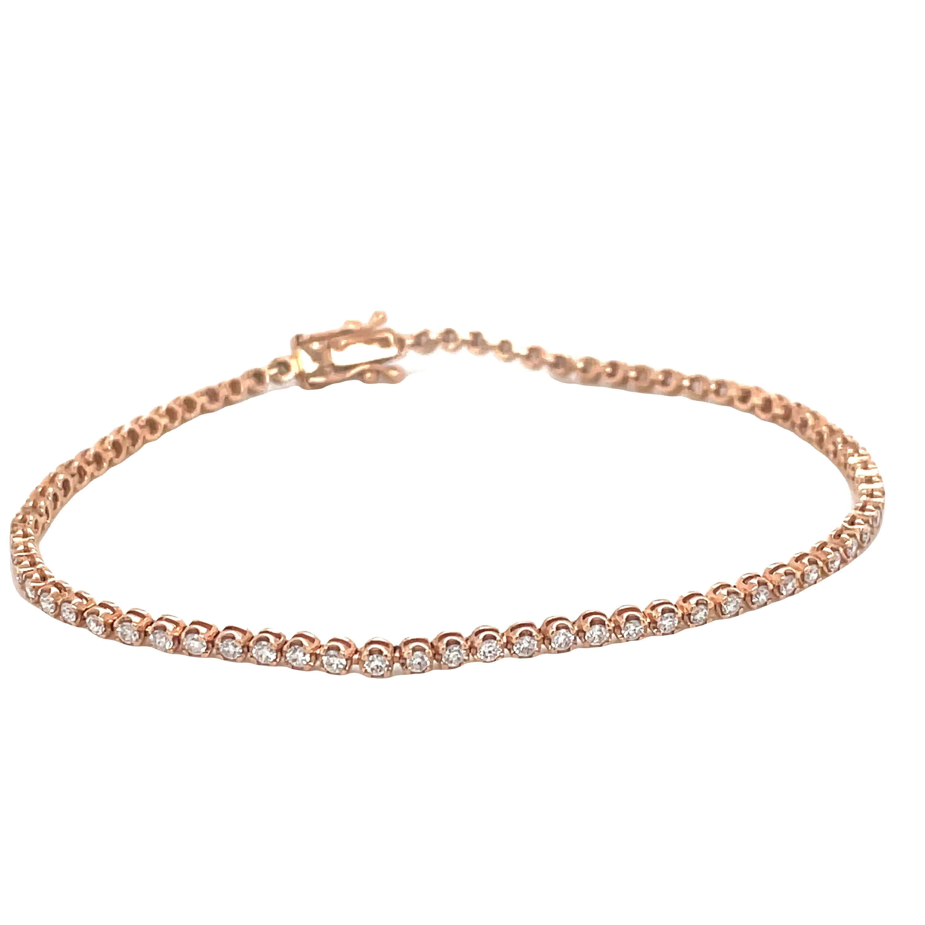 1CTW Diamond Tennis Bracelet