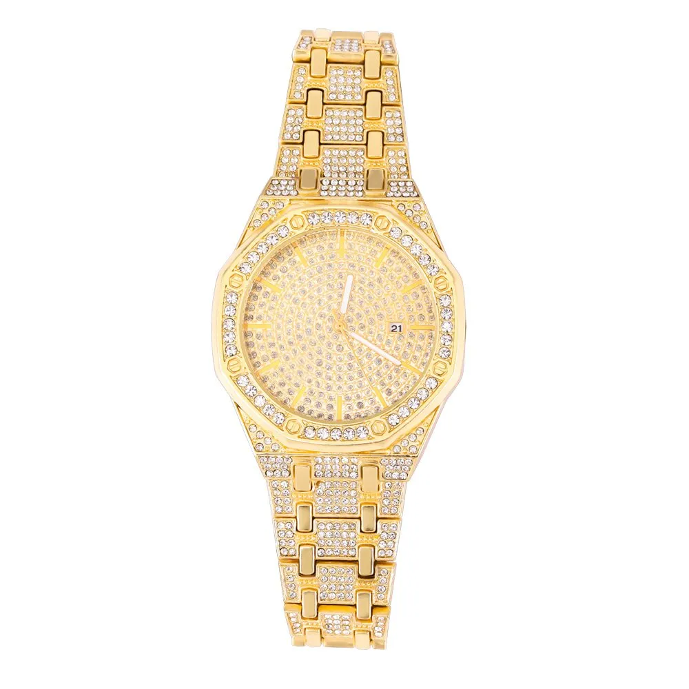 3 Color Hip Hop Men Iced Out Watches