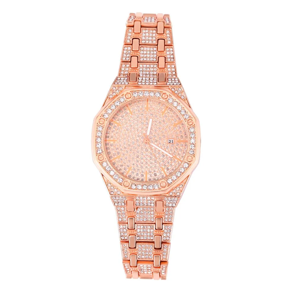 3 Color Hip Hop Men Iced Out Watches
