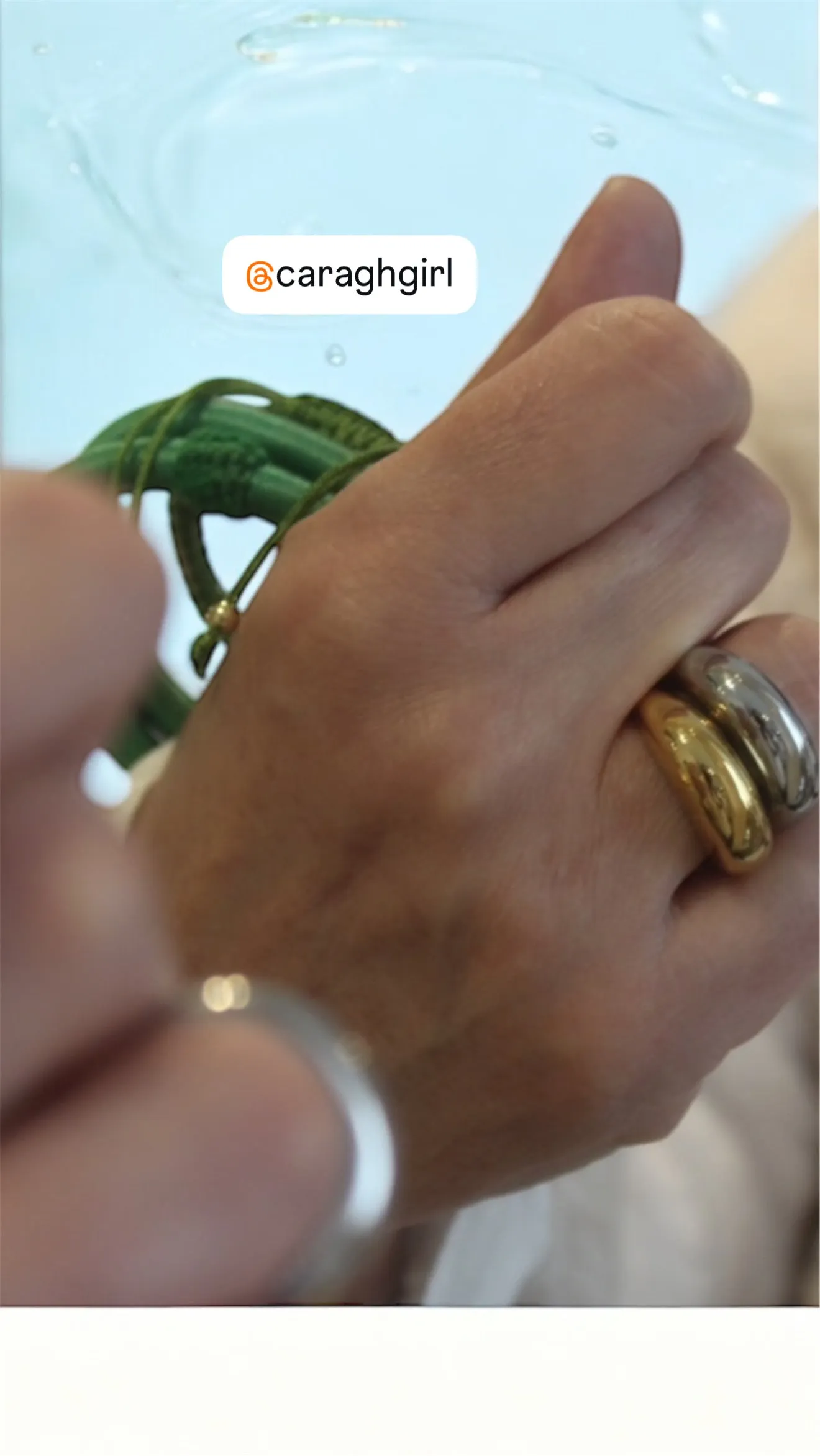 90s Chunky Silver Ring