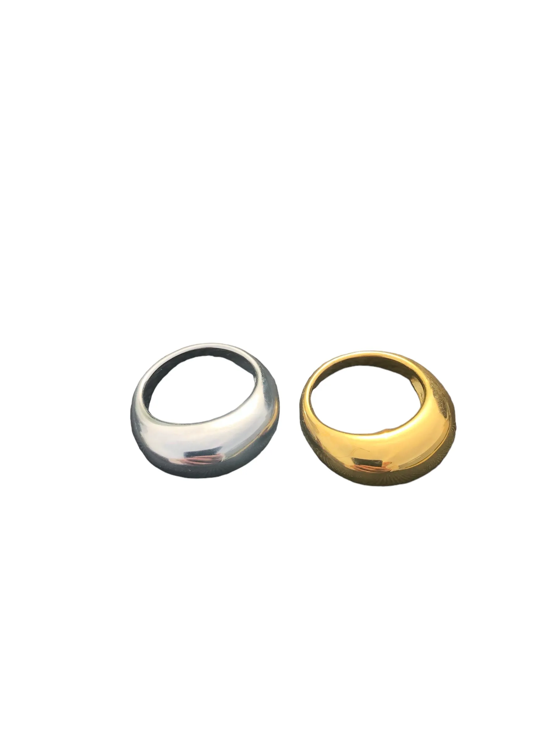 90s Chunky Silver Ring