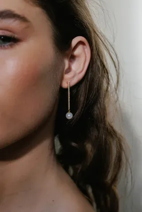 Amélie George Stella Earrings, Gold