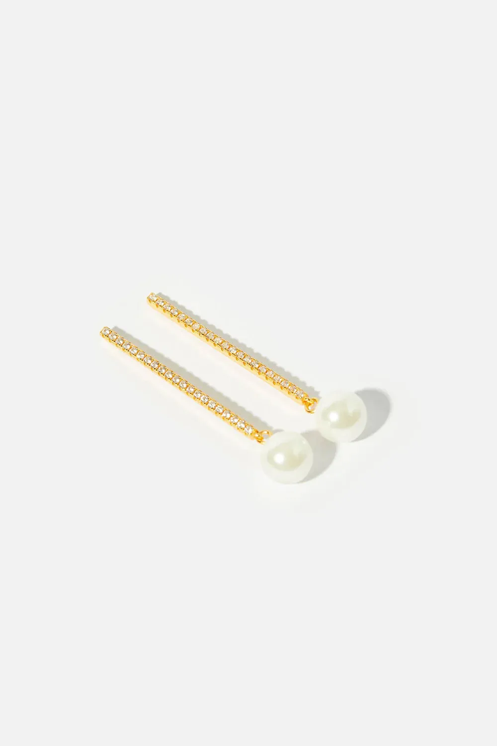 Amélie George Stella Earrings, Gold