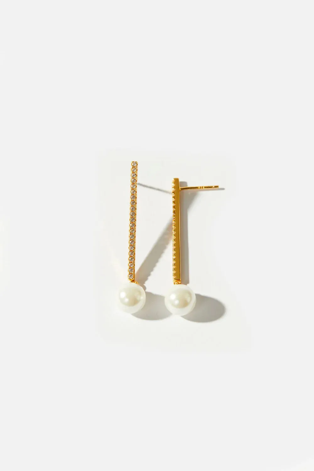 Amélie George Stella Earrings, Gold