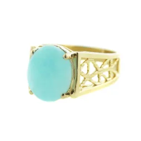 Aquamarine Wedding Ring