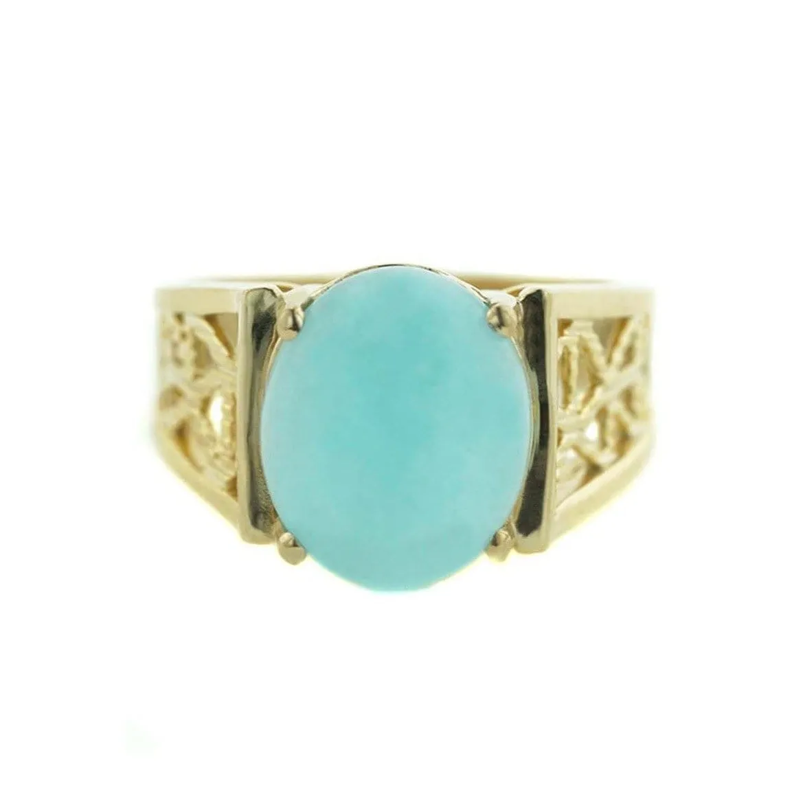 Aquamarine Wedding Ring
