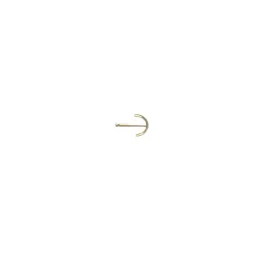 Arc Stud Earring - Solid 14kt