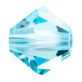 Bicone Preciosa Aqua Bohemica 60010 3,6x4mm (40)