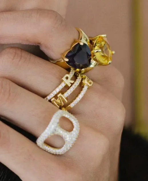 BIRTHSTONE LUCKY RINGS