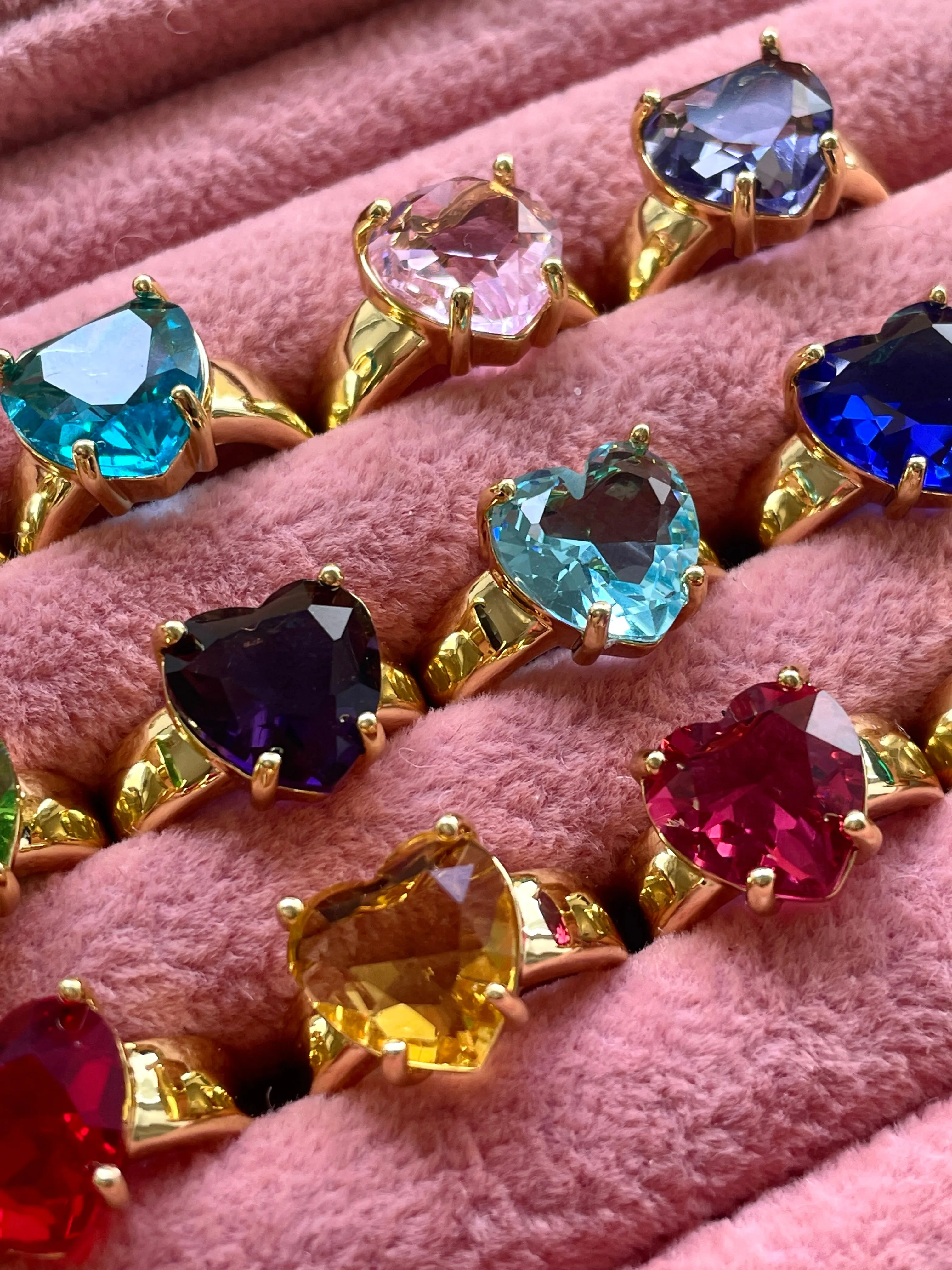 BIRTHSTONE LUCKY RINGS
