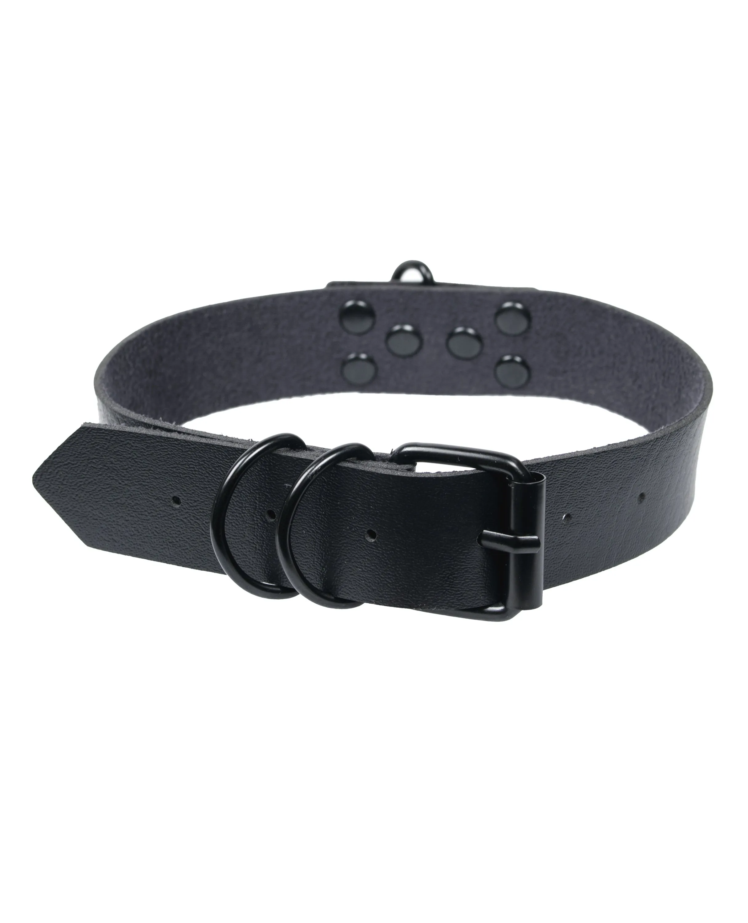 BLACK RING COLLAR