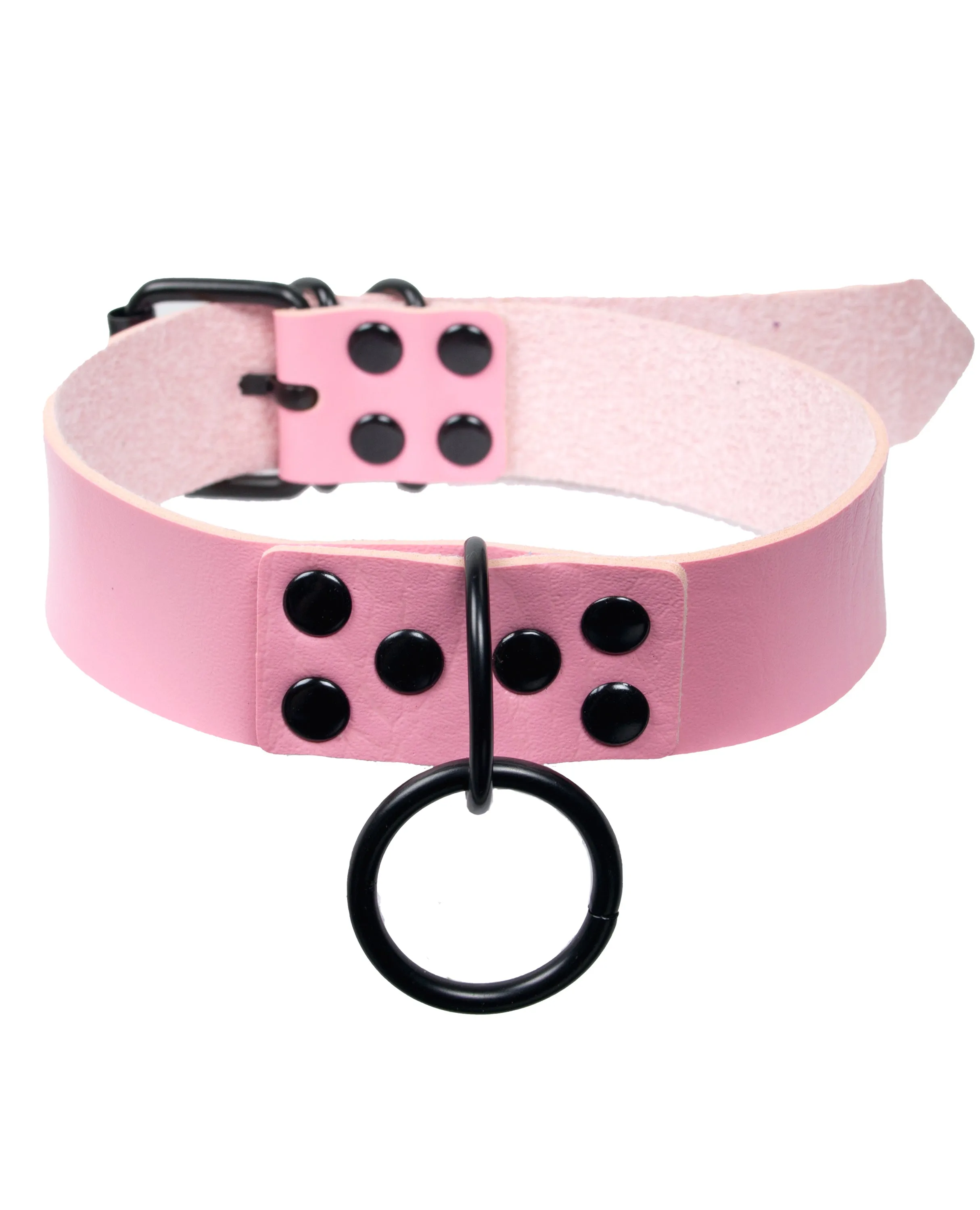 BLACK RING COLLAR