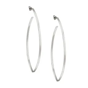 Blake White Gold Earrings