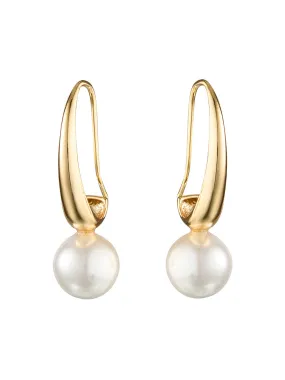 BLING BAR ARIA PEARL DROP EARRINGS