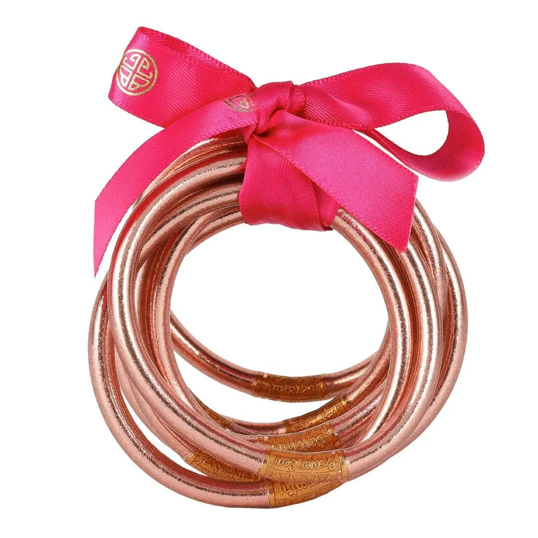 Budha Girl - All Weather Bangles® - Rose Gold