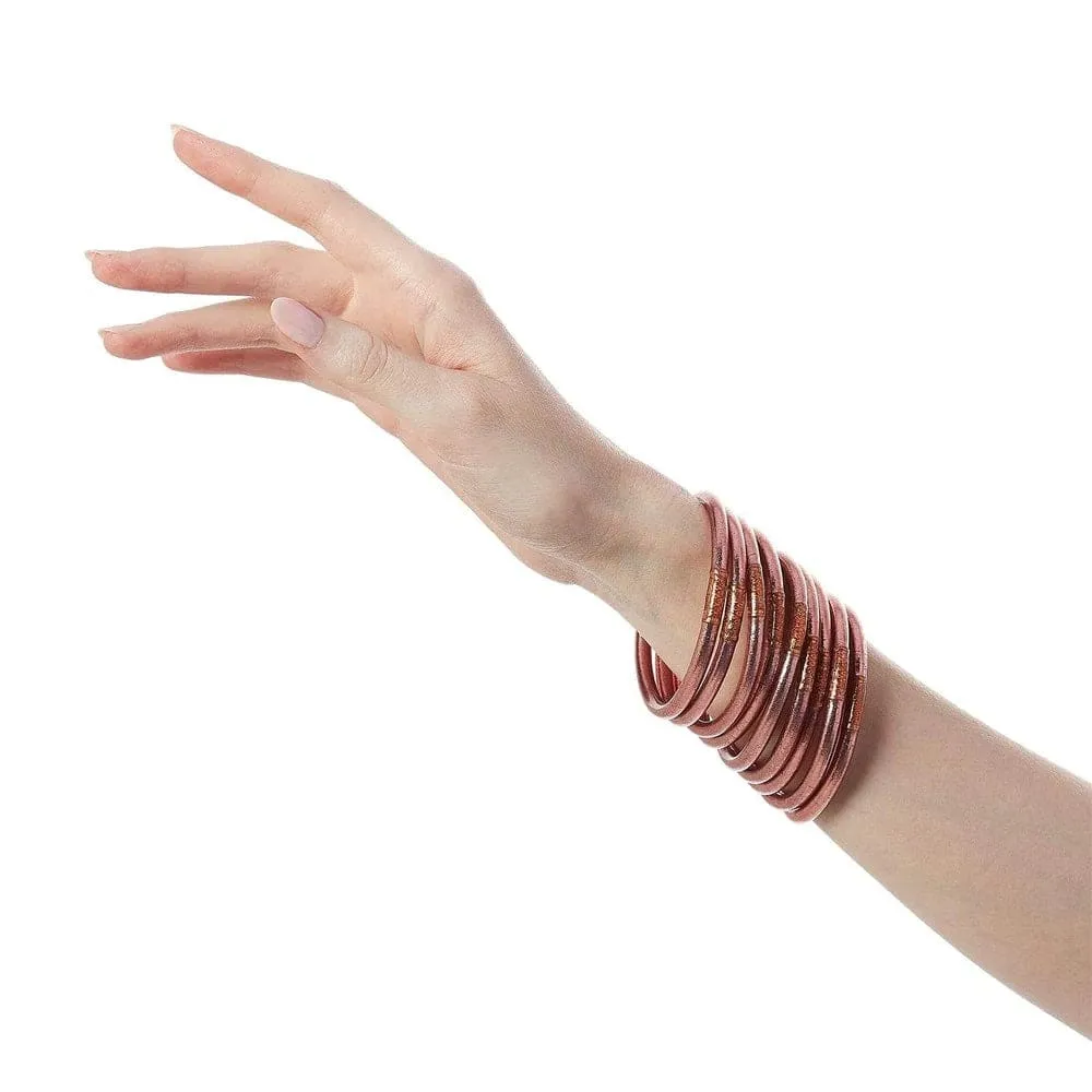 Budha Girl - All Weather Bangles® - Rose Gold