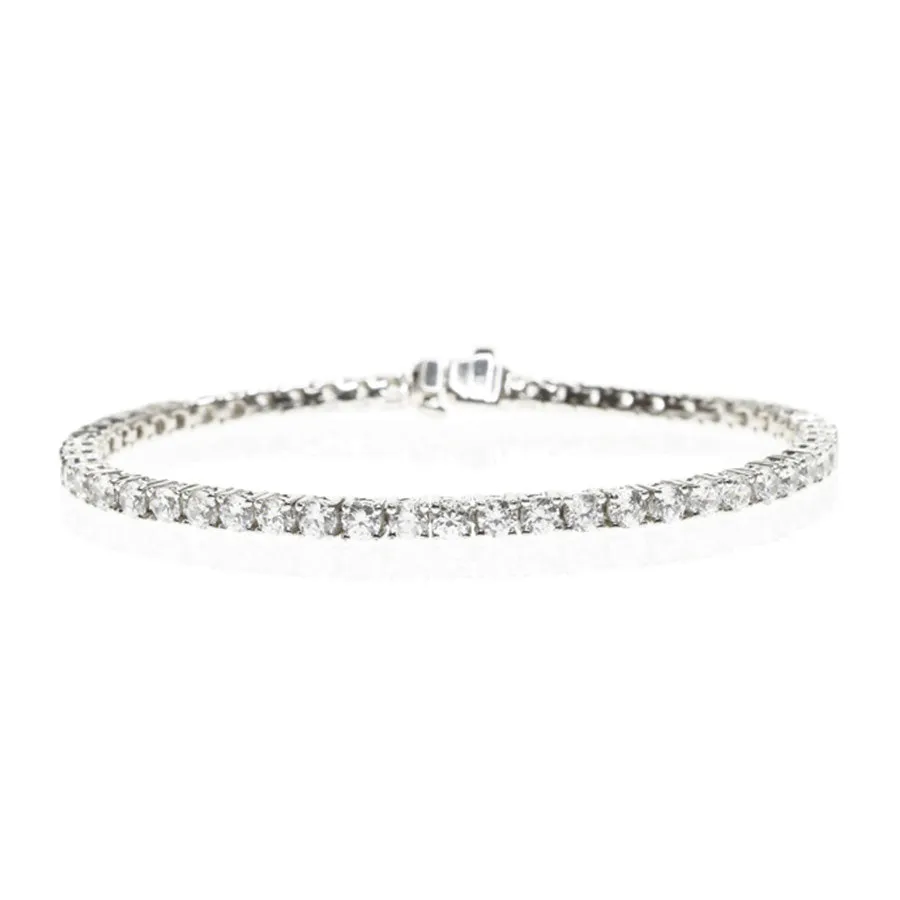 Classic Lab Grown Tennis Bracelet with 3.1mm Diamonds