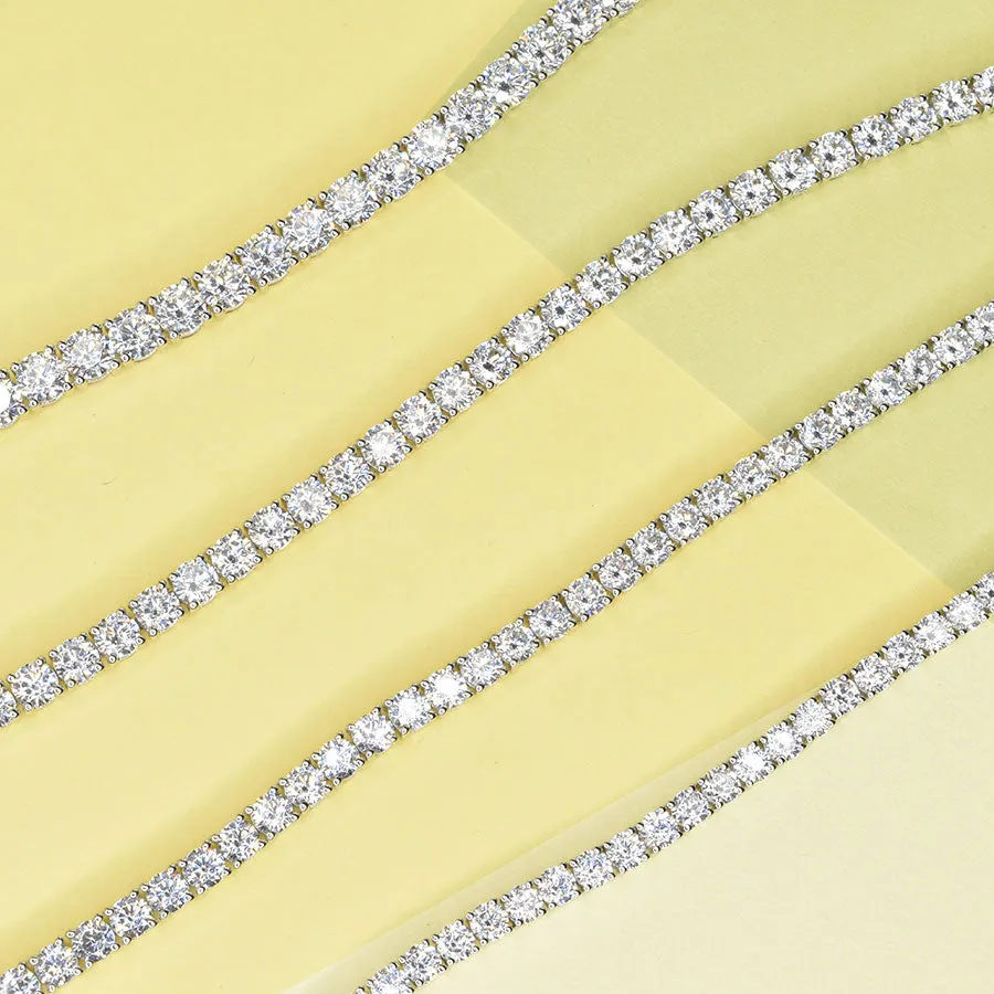Classic Lab Grown Tennis Bracelet with 3.1mm Diamonds