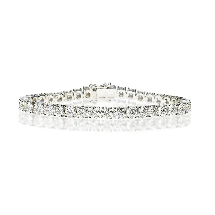 Classic Lab Grown Tennis Bracelet with 4.5mm Diamonds