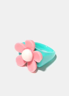 Color Flower Ring
