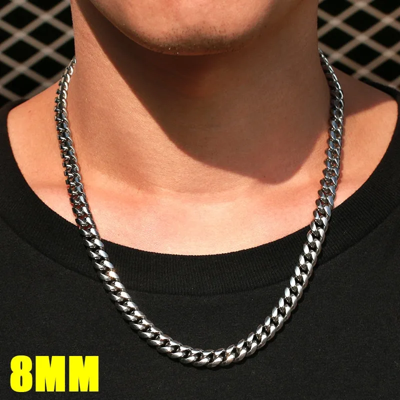 Cuban Chokers Plated Necklace