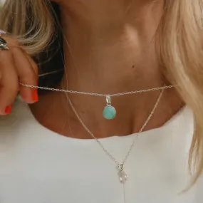 Dainty Turquoise Necklace