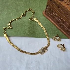 Elephant Pendant Chokers