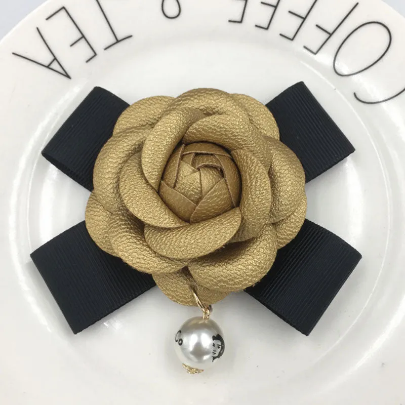 Famous Luxury Leather Brooches