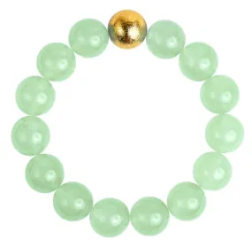 Georgia Green Quartz Beaded Bracelet