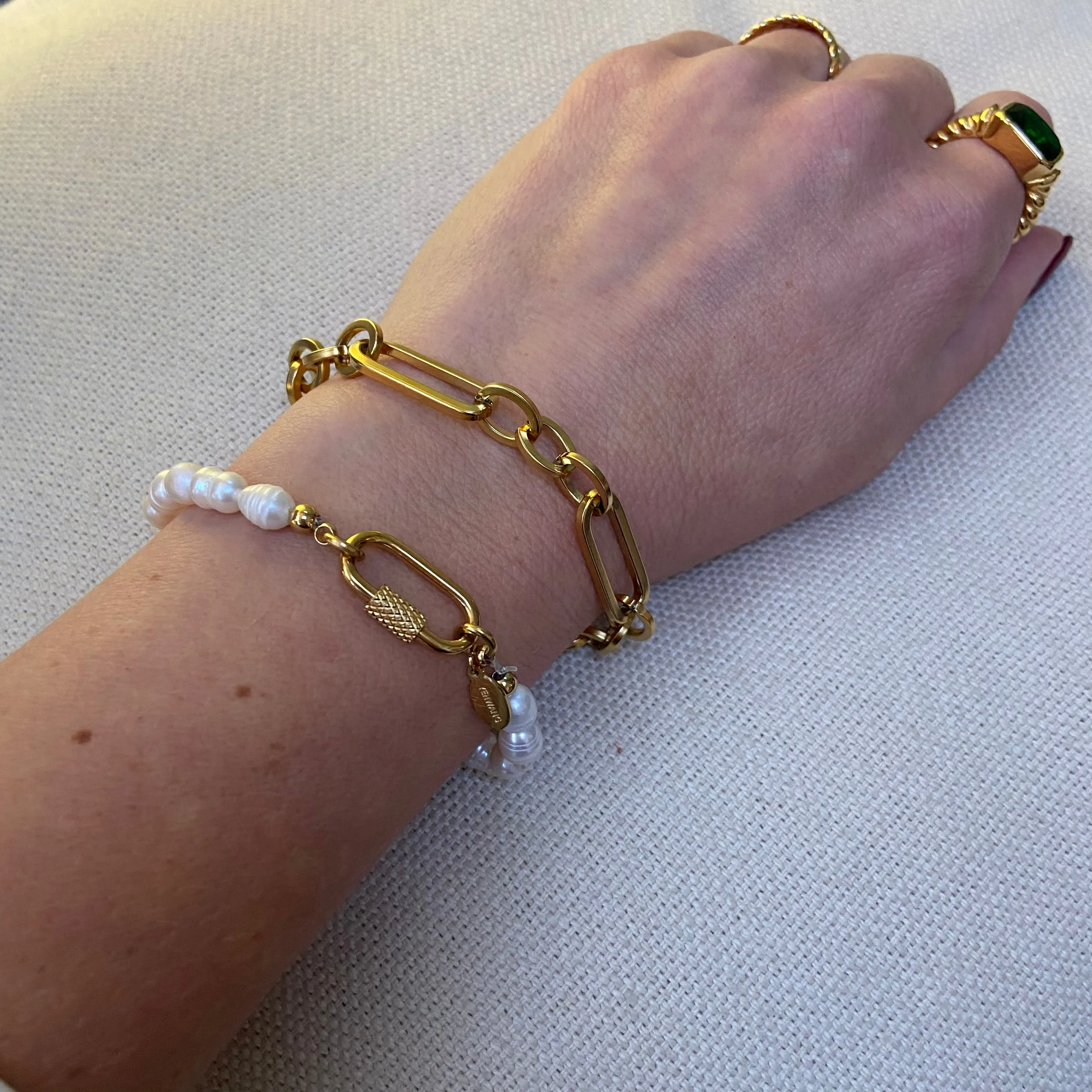 Gold Chain Bracelet