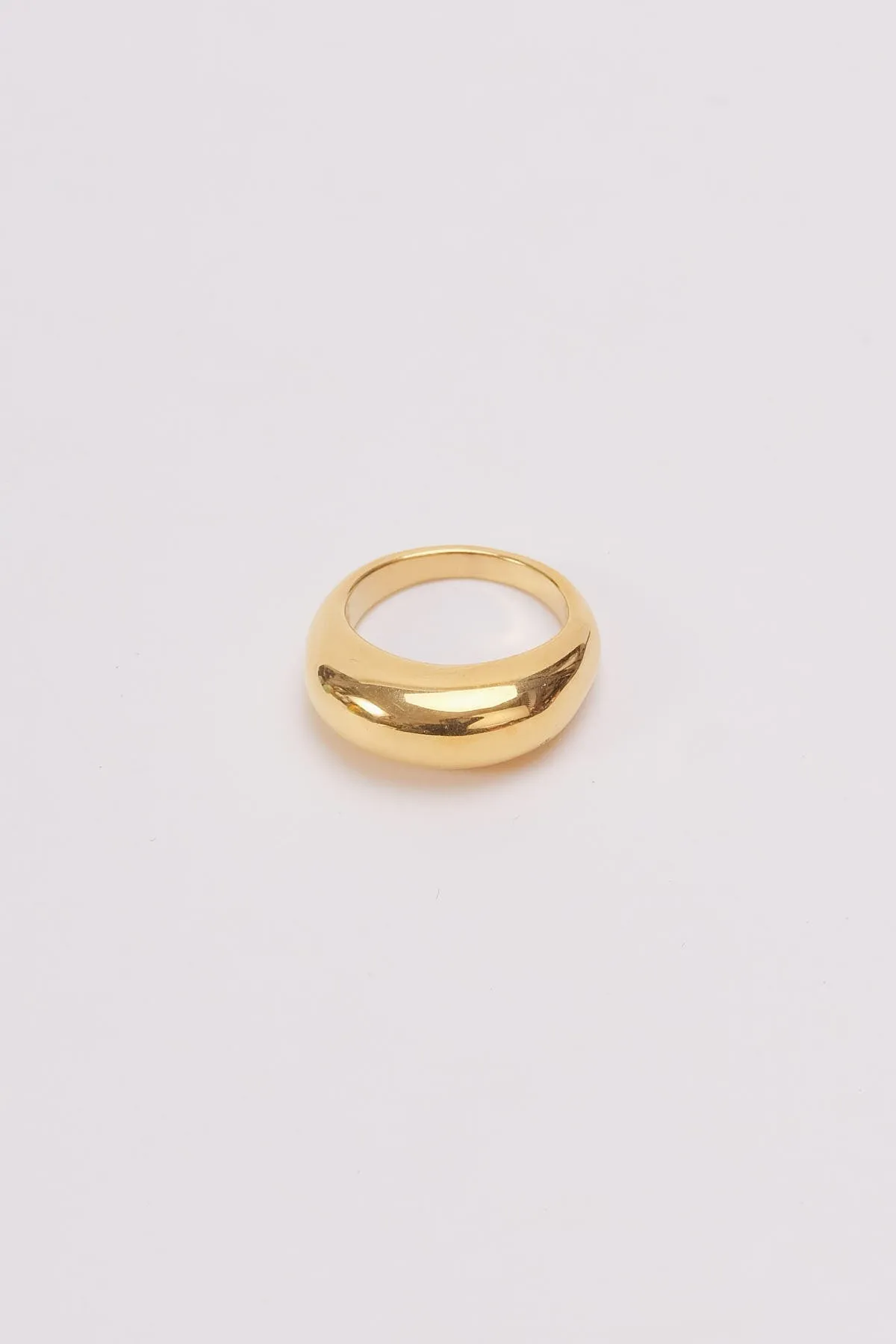 Gold Chunky Ring - Size 7
