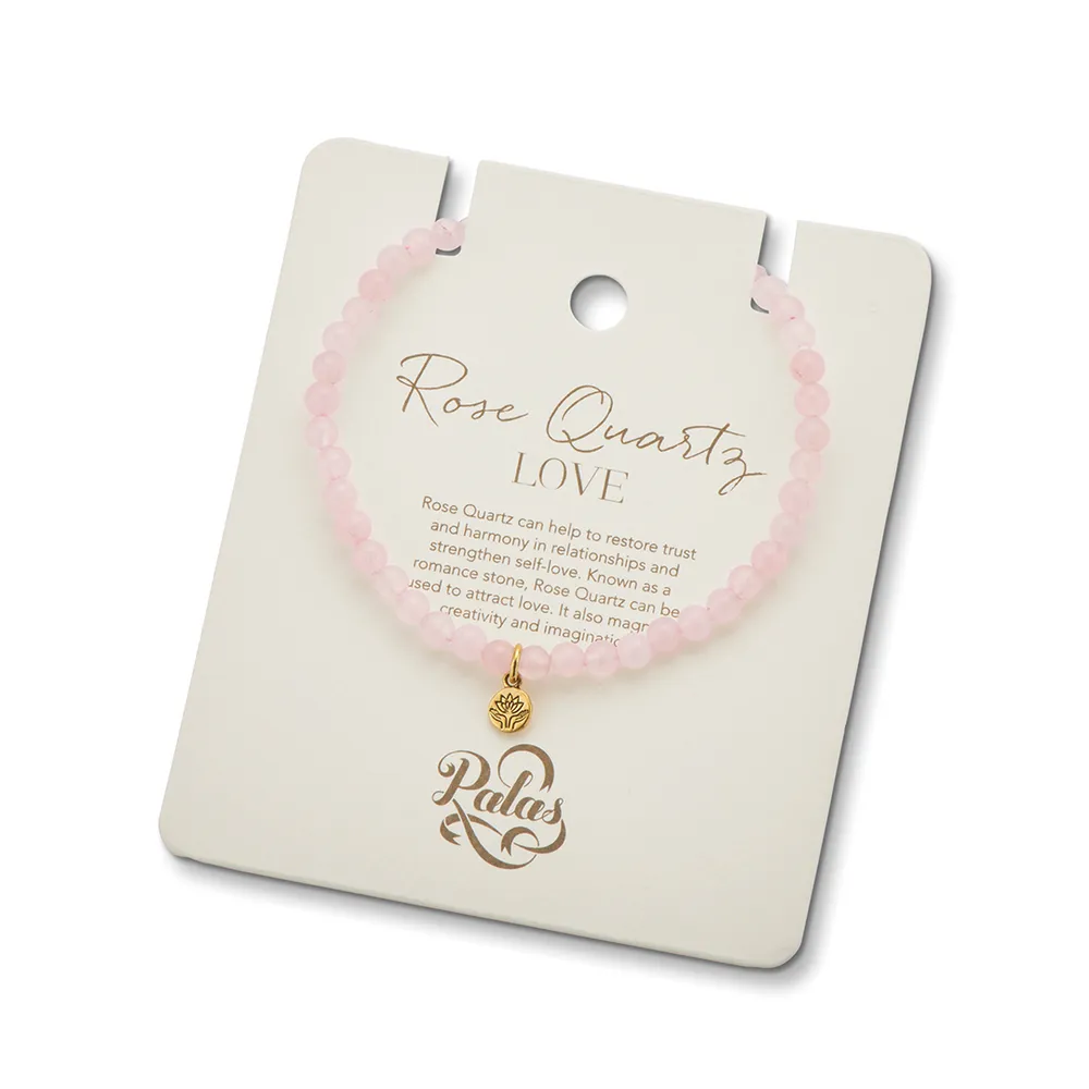Healing Gem Bracelet | Rose Quartz