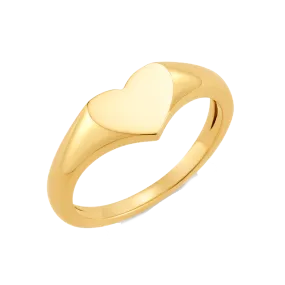 Heart Signet Ring