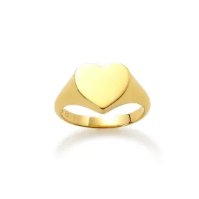 Heart Signet Ring