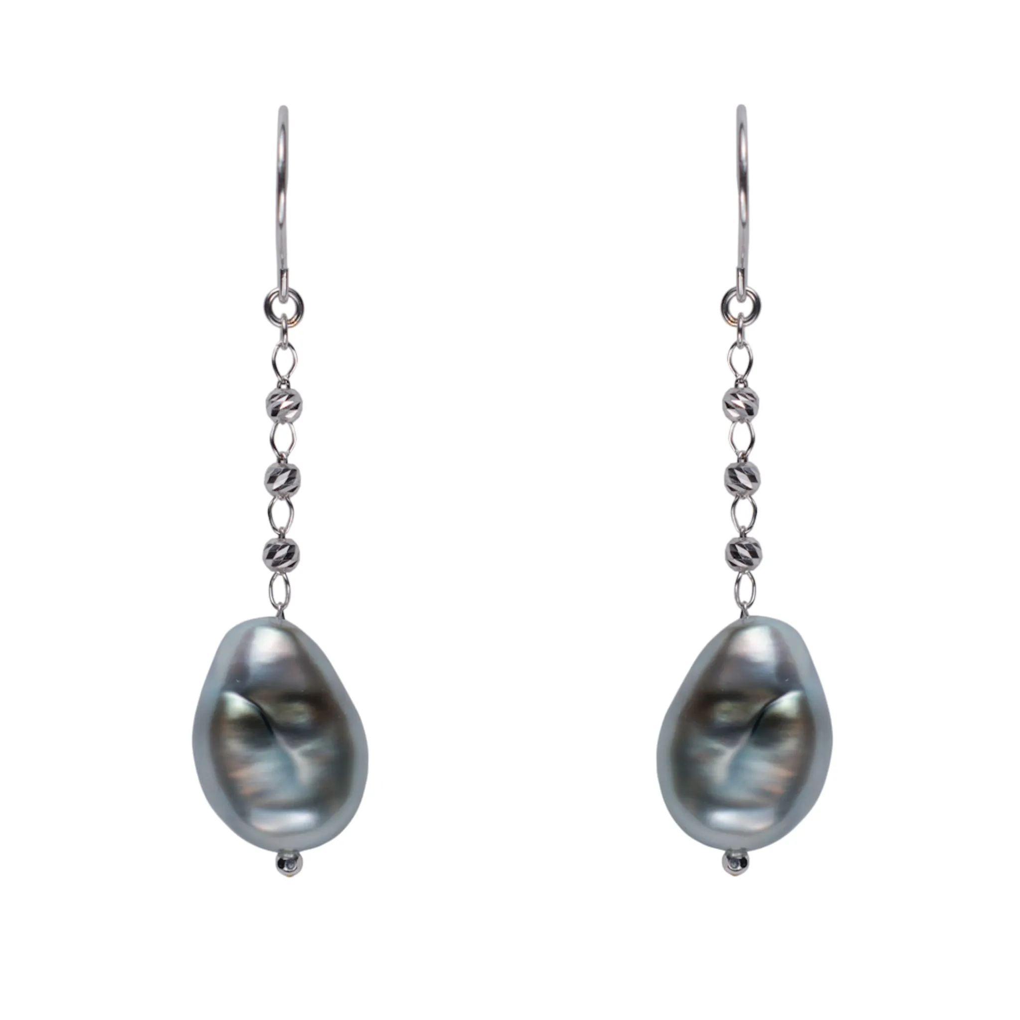 Keshi Pearl Earrings