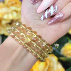 Lemon Quartz Bracelet for Happiness and Positive Outlook