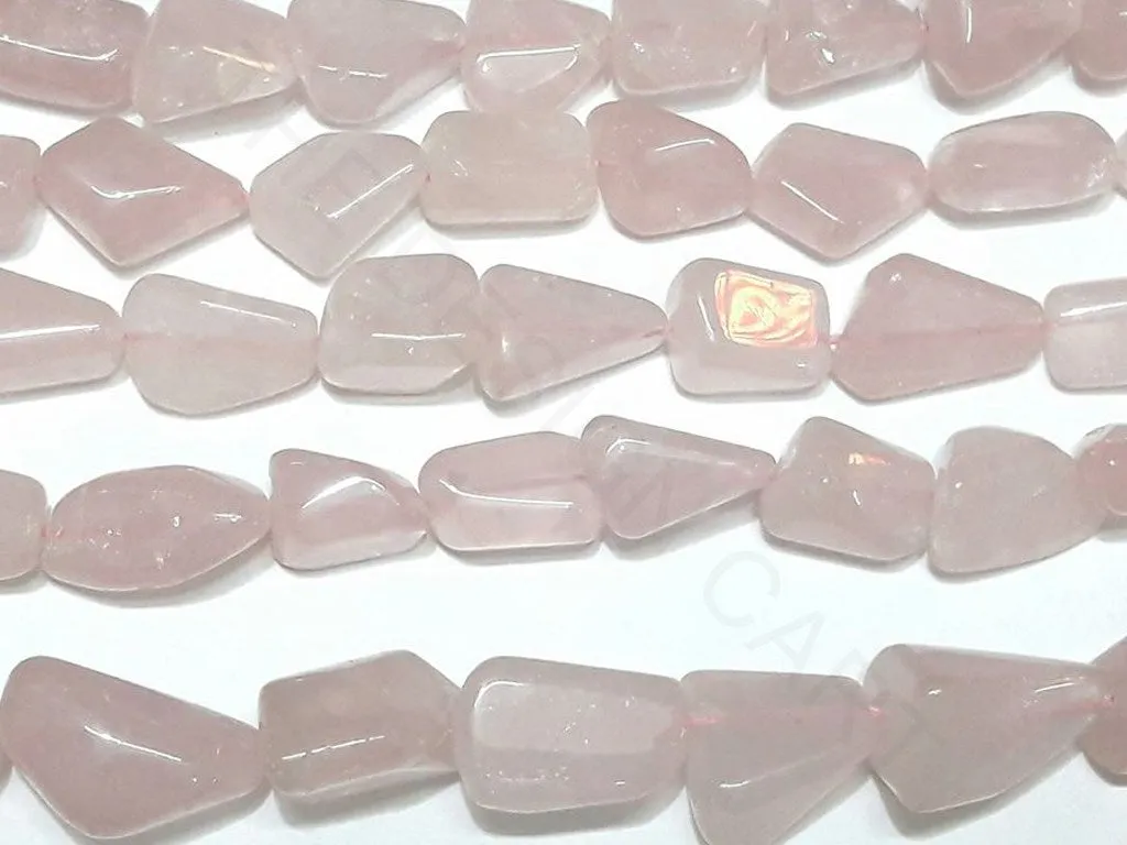 Light Pink Semi Precious Quartz Tumble Stones
