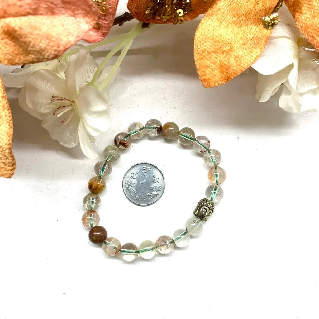 Lodolite / Garden Quartz / Phantom Quartz Bracelet (Lucid Dreaming)