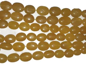 Mustard Quartz Tumble Beads