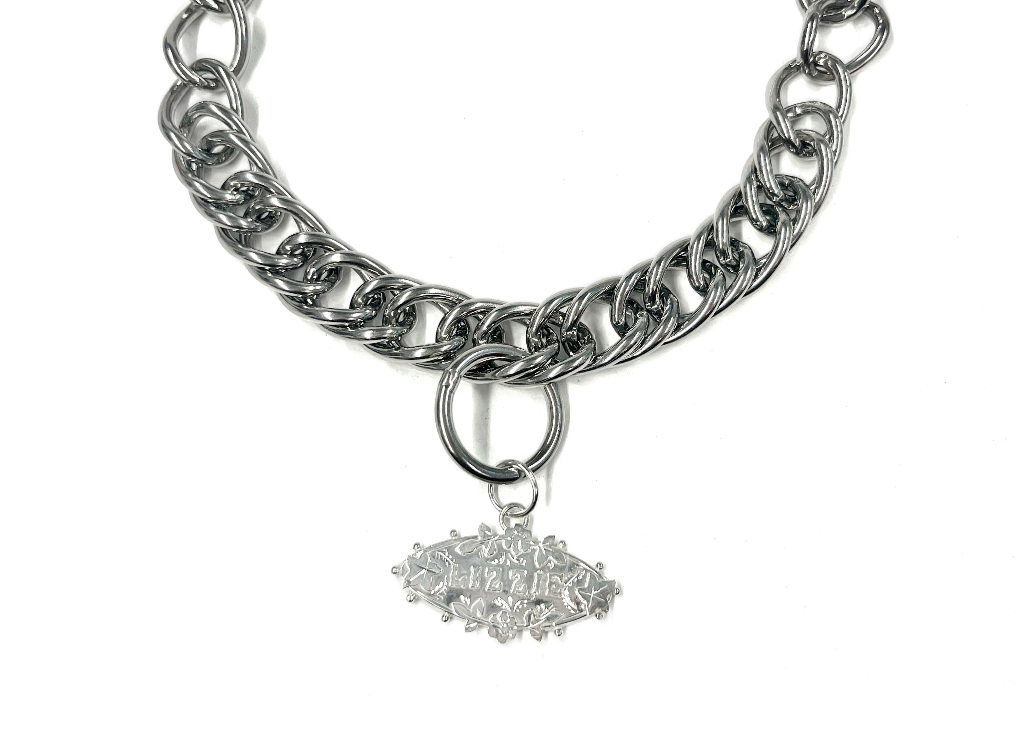 Name Brooch Necklace