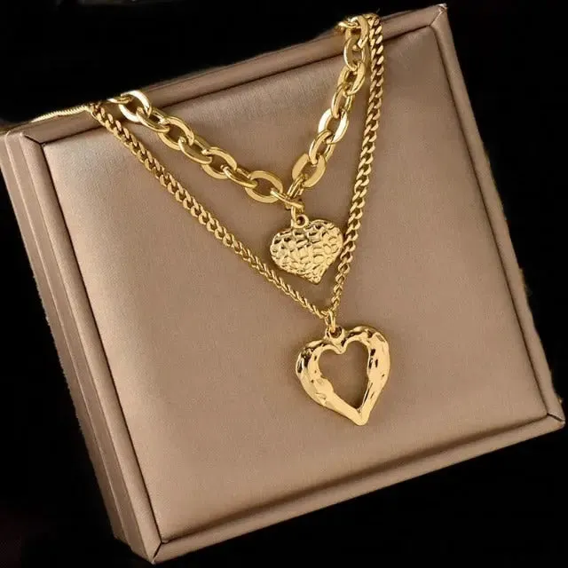 Necklaces trendy Vintage Punk