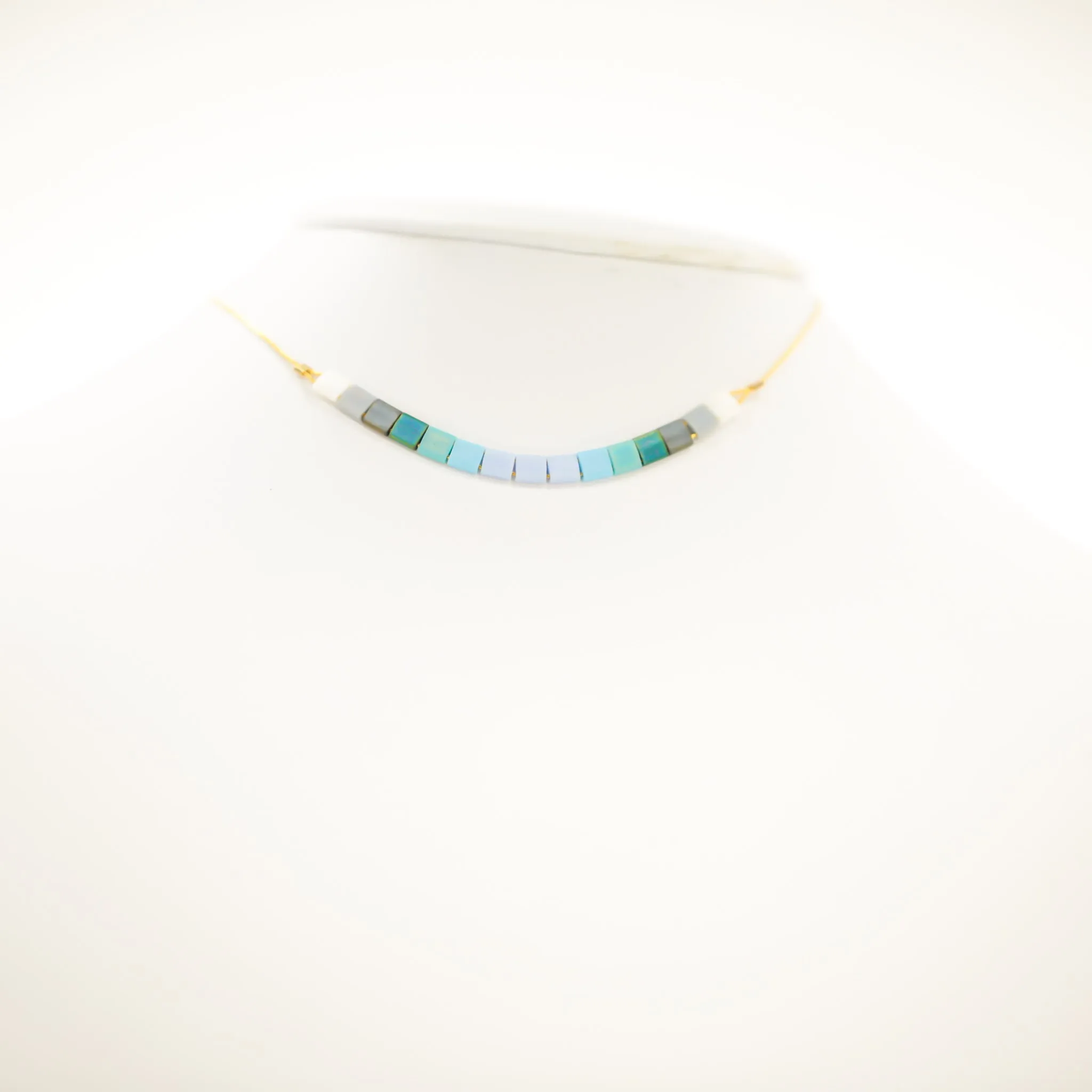 OMBRE TILE NECKLACE