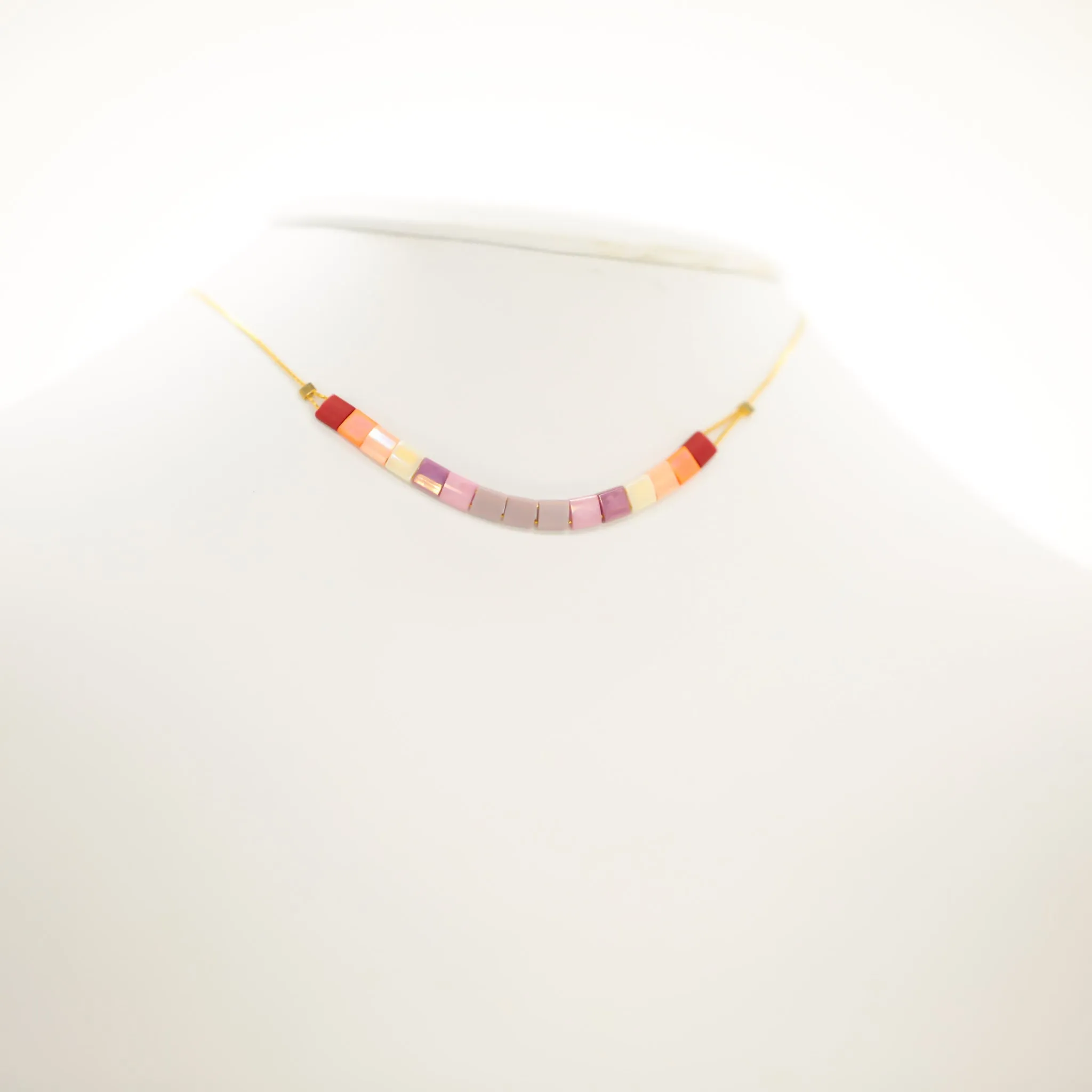 OMBRE TILE NECKLACE