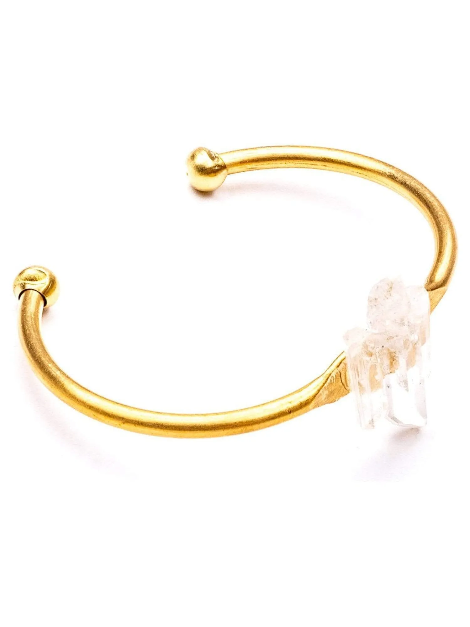 Quartz Cuff Bracelet