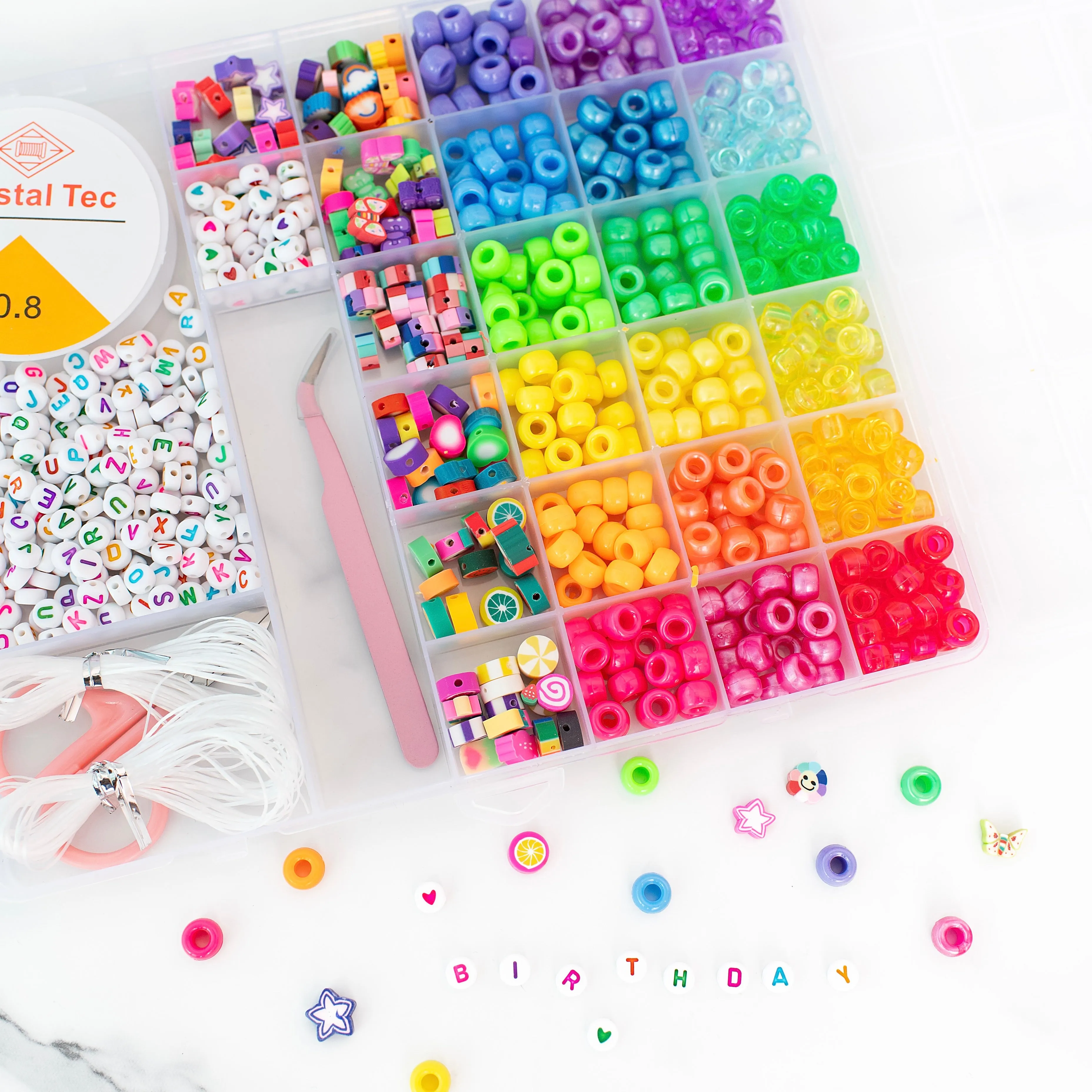 Rainbow Pony Bead Kit